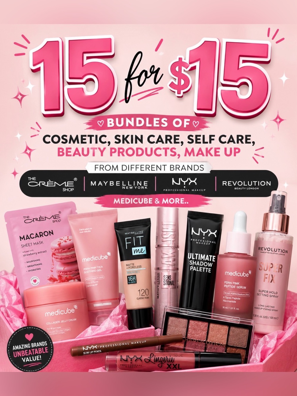 15 For $15